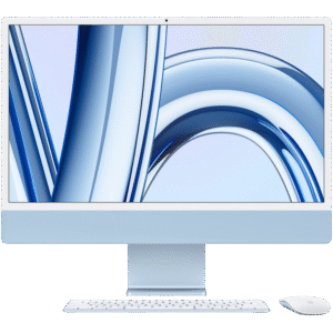 Apple iMac "M4" 8 CPU/8 GPU/2 Ports 24"Inch Blue (A3247)