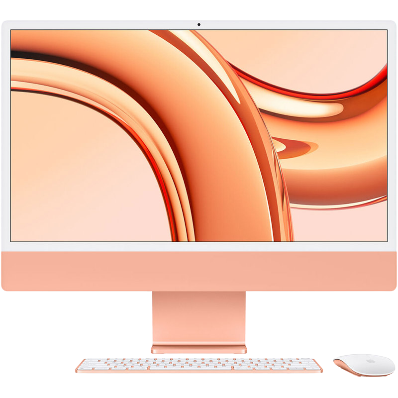 Apple iMac "M4" 8 CPU/8 GPU/2 Ports 24"Inch Orange (A3247)